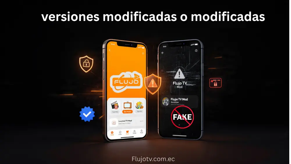 Cómo reconocer versiones falsas o modificadas de Flujo TV APK
