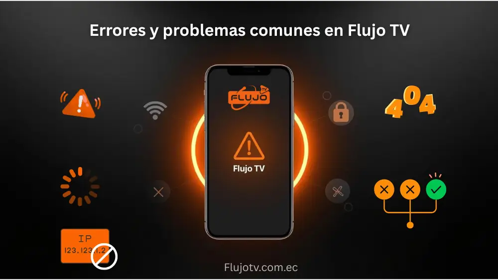 Errores y problemas comunes en Flujo TV