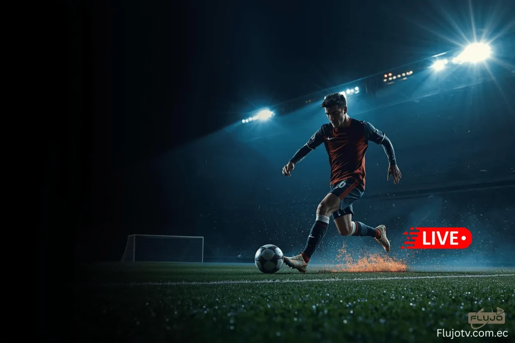 Aplicación para ver partidos de fútbol en directo flujotv.com.ec