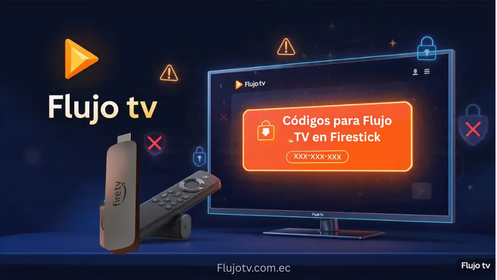 Códigos y actualizaciones 2025 para Flujo TV en Firestick