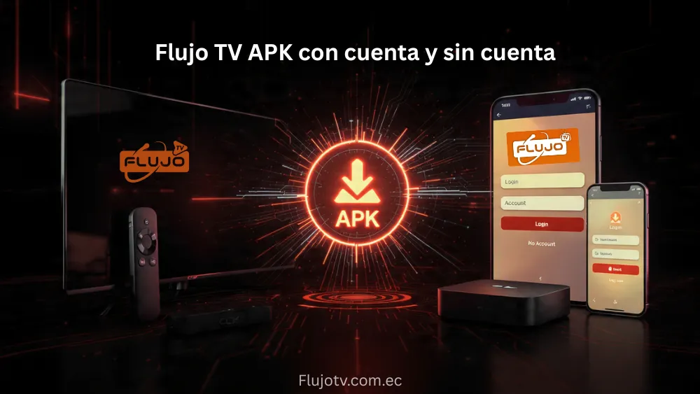 Flujo TV APK con cuenta y sin cuenta (instalación segura)