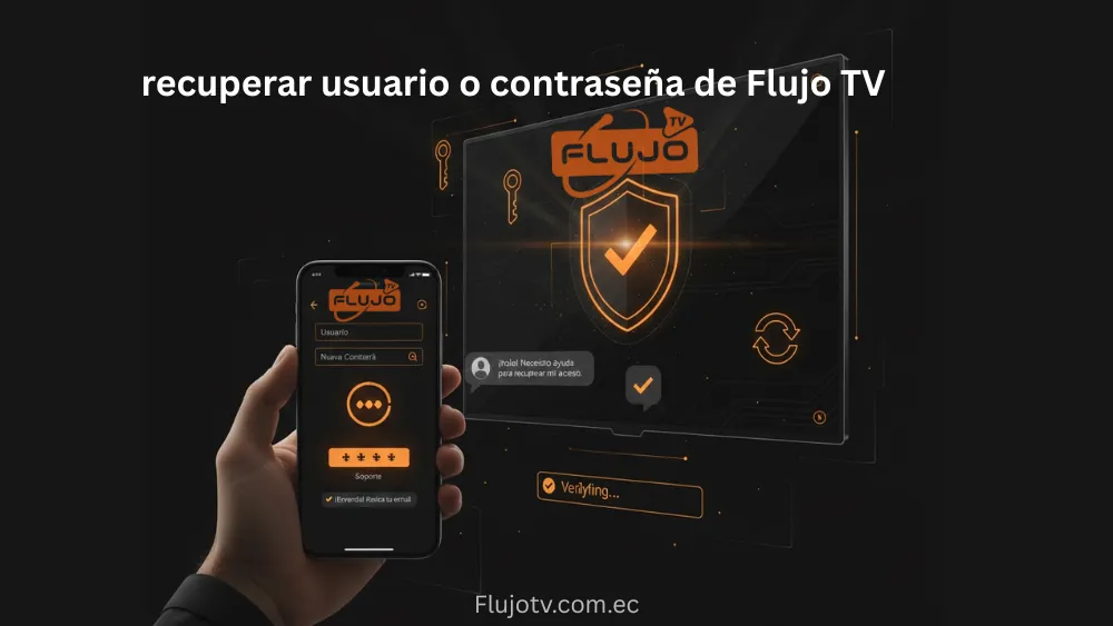 Cómo recuperar usuario o contraseña de Flujo TV